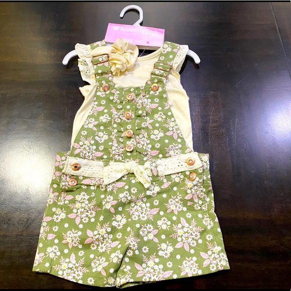 Nannette Toddler 2-Piece Set with Accessory Size3